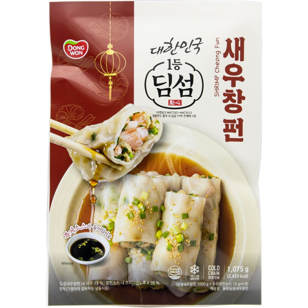 동원 딤섬 새우창펀 1075g