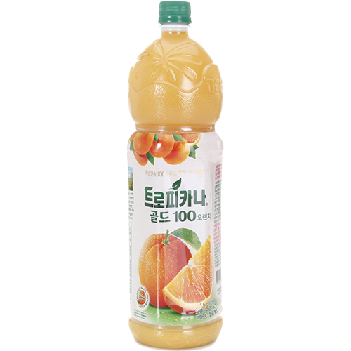 롯데 트로피카나 골드100 오렌지 1.5L