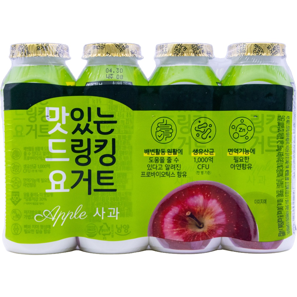 남양 맛있는 드링킹 요거트 사과 150mL