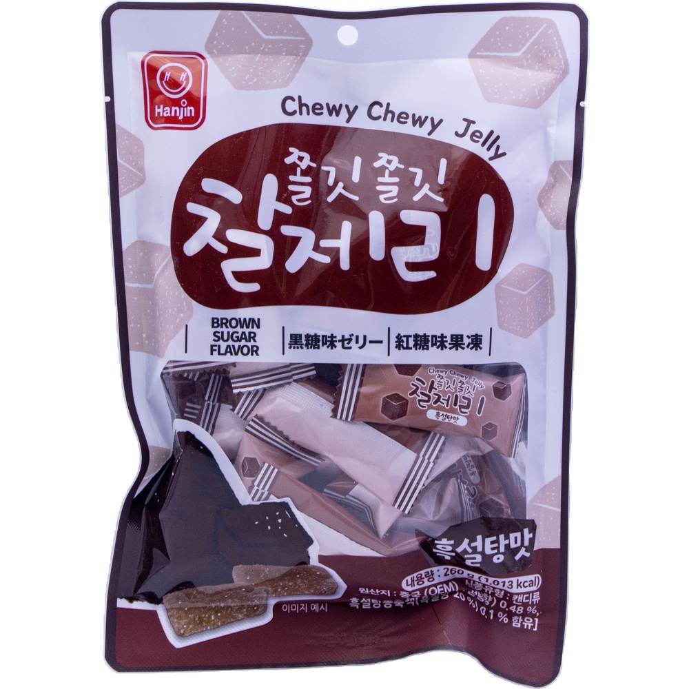 한진 쫄깃쫄깃 찰제리 흑설탕맛 260g
