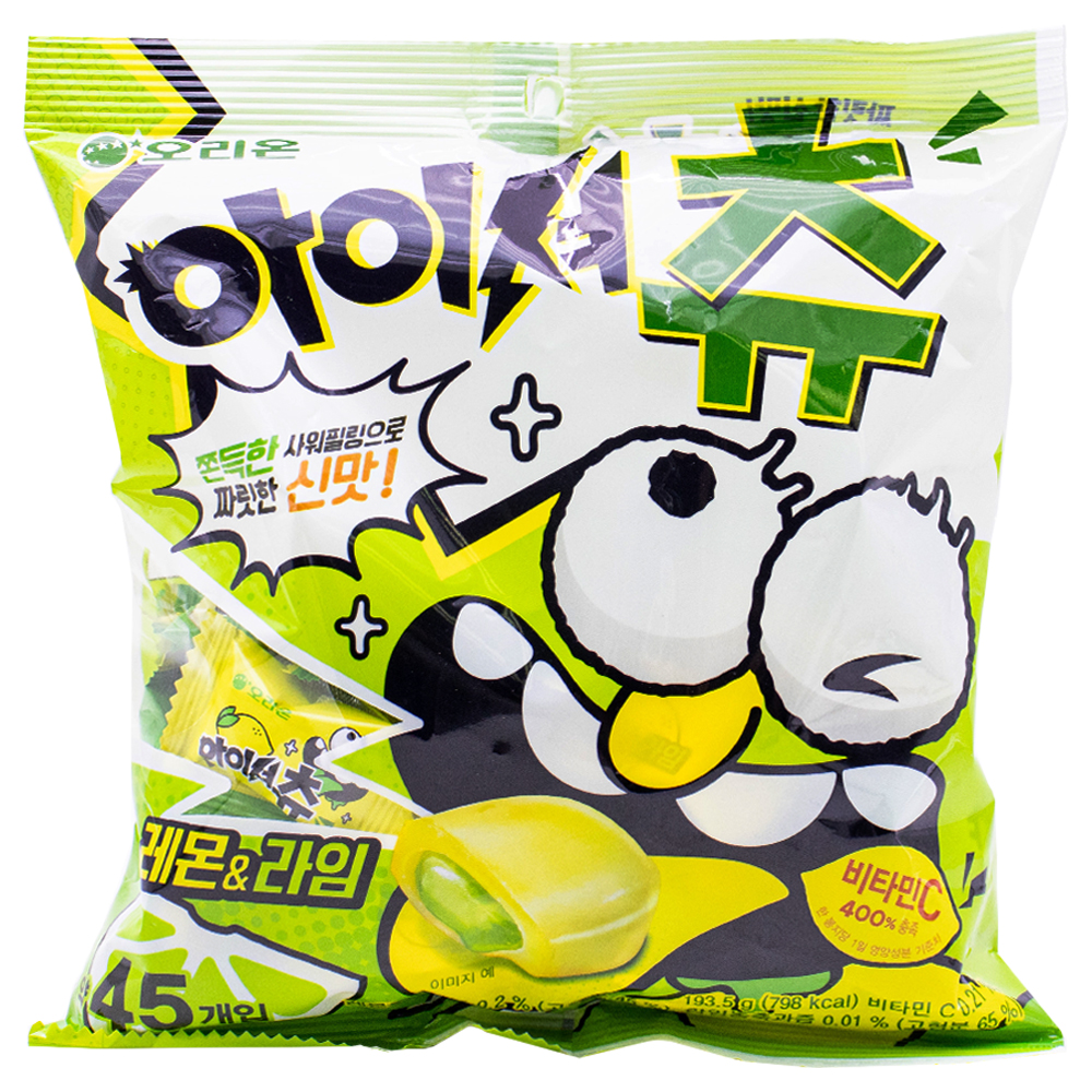 오리온 아이셔츄 레몬&라임 193.5g