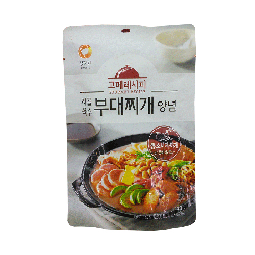 청정원 고메레시피 사골육수부대찌개양념 140g