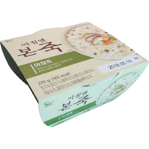 본죽 야채죽 271.5g