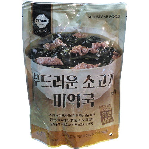 올반 부드러운 소고기미역국 480g