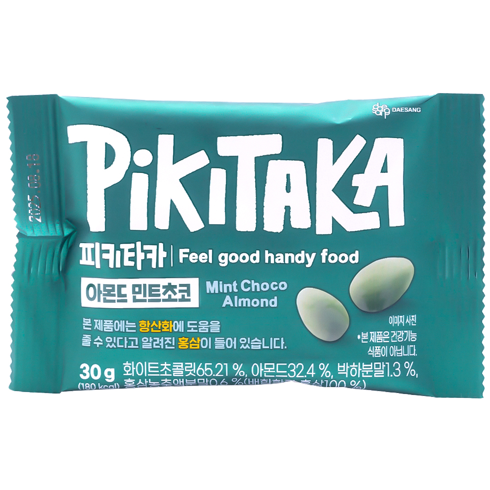 대상 피키타카 아몬드 민트초코 30g