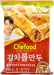 롯데푸드 쉐푸드 김치 롤만두 180g