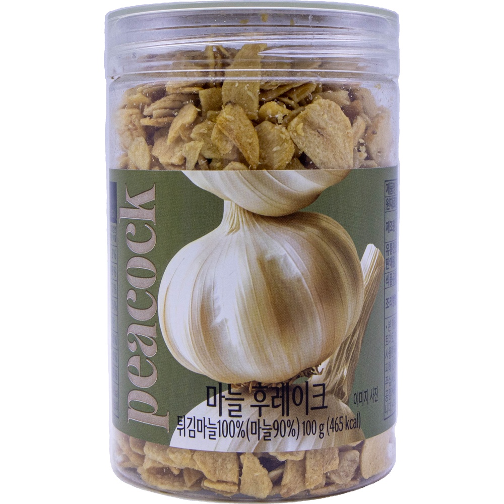 피코크 마늘 후레이크 100g