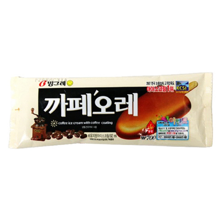 빙그레 까페오레 커피 75ml
