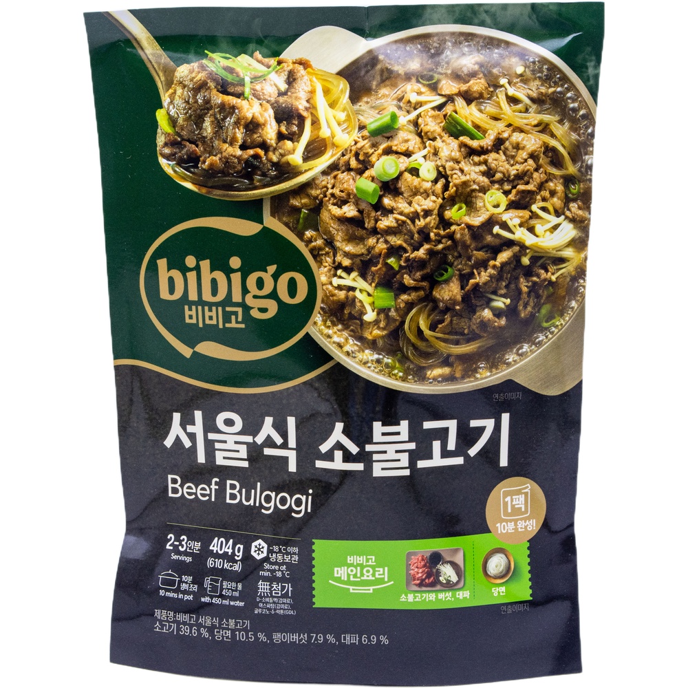 CJ 비비고 서울식 소불고기 404g