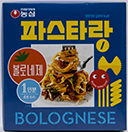 농심 파스타랑 볼로네제 180g