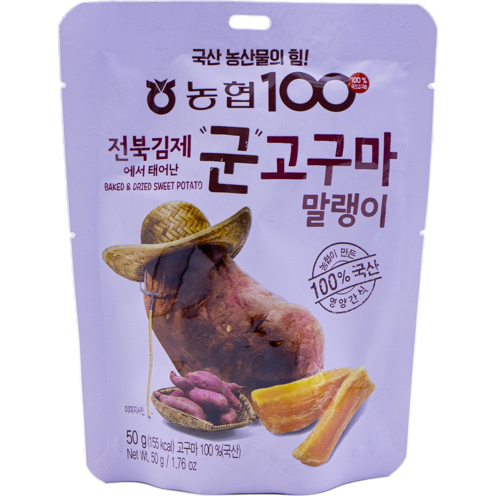 농협 농협100 군고구마 말랭이 50g