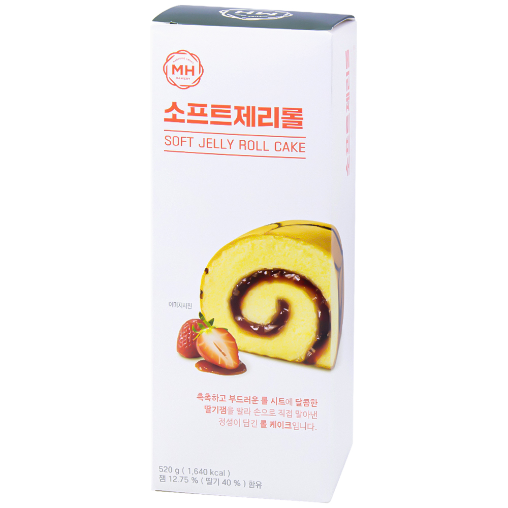 신세계푸드 밀크앤허니 소프트제리롤 520g