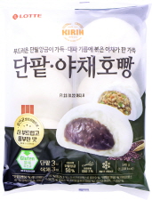 롯데 기린 단팥 야채호빵 549g