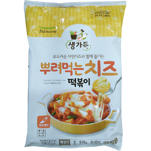 풀무원 생가득 뿌려먹는 치즈떡볶이 515g
