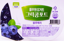 풀무원요거트 그릭 콩포트 블루베리 140g
