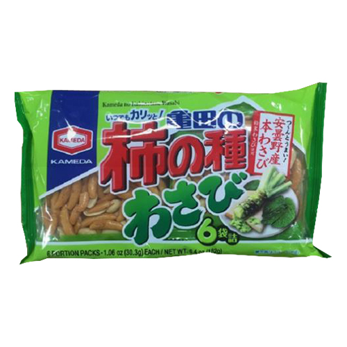 카메다 카키노타네 와사비 182g