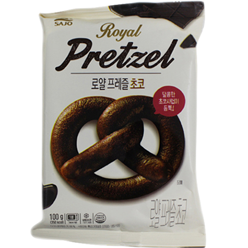 사조 로얄 프레즐 초코 100g