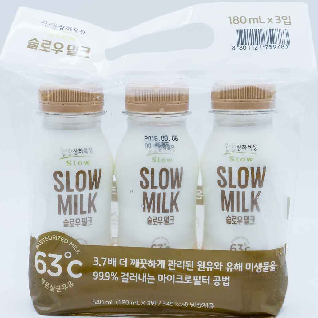 매일유업 상하목장 슬로우 밀크 540ml