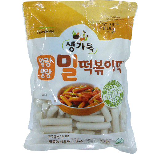 풀무원 생가득 말랑말랑 밀떡볶이떡 550g