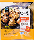 청정원 안주야 육즙팡팡 두툼삼겹살 300g
