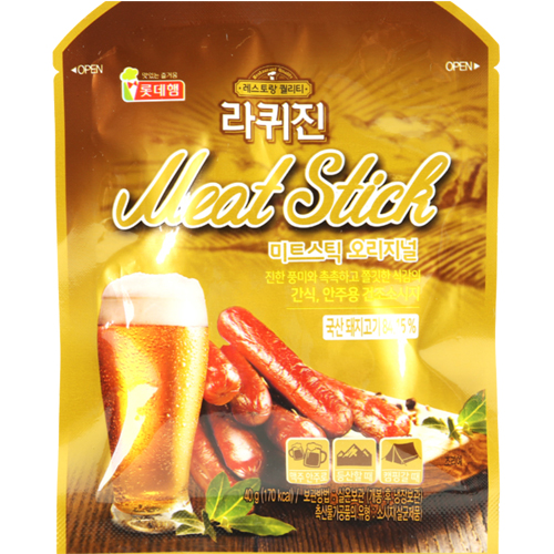 롯데햄 라퀴진 미트스틱 오리지널 40g
