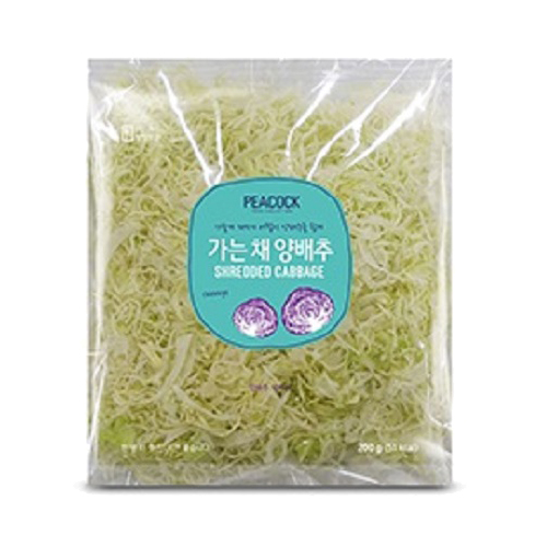 피코크 가는 채 양배추 200g