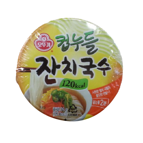 오뚜기 컵누들 잔치국수 34g