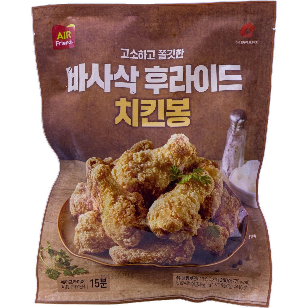 마니커 에어프렌즈 바사삭 후라이드 치킨봉 300g