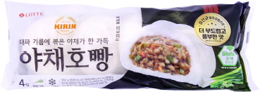 롯데 기린 야채호빵 360g