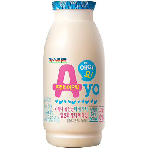 롯데 파스퇴르 프로바이오틱스 에이요 145ml