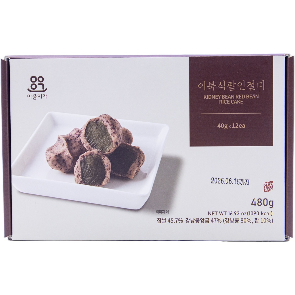마음이가 이북식팥인절미 40g