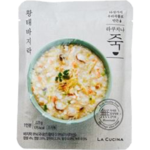라쿠치나 황태바지락 죽 225g
