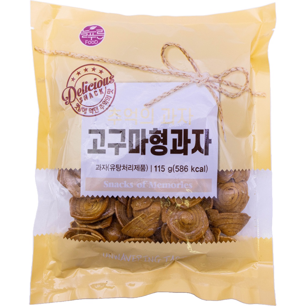 늘푸른식품 고구마형과자 115g
