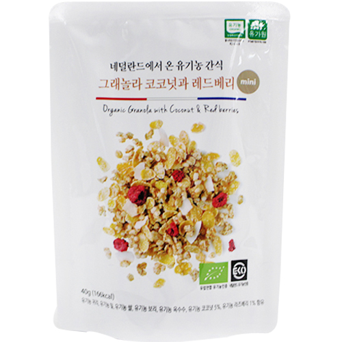유가원 그래놀라 코코넛과 레드베리 40g