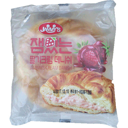 삼립 딸기크림데니쉬 90g
