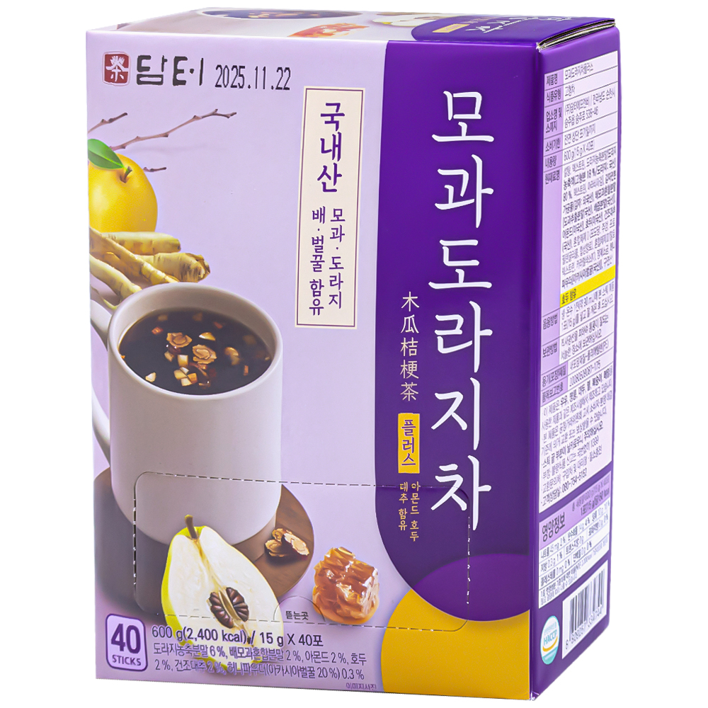 담터 모과도라지차 플러스 15g