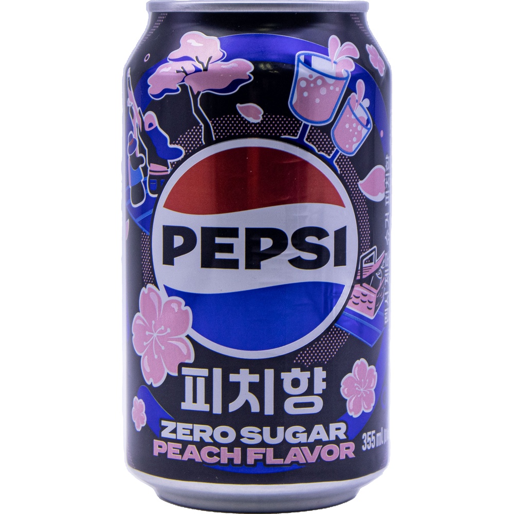 펩시 제로 슈거 피치향 355mL