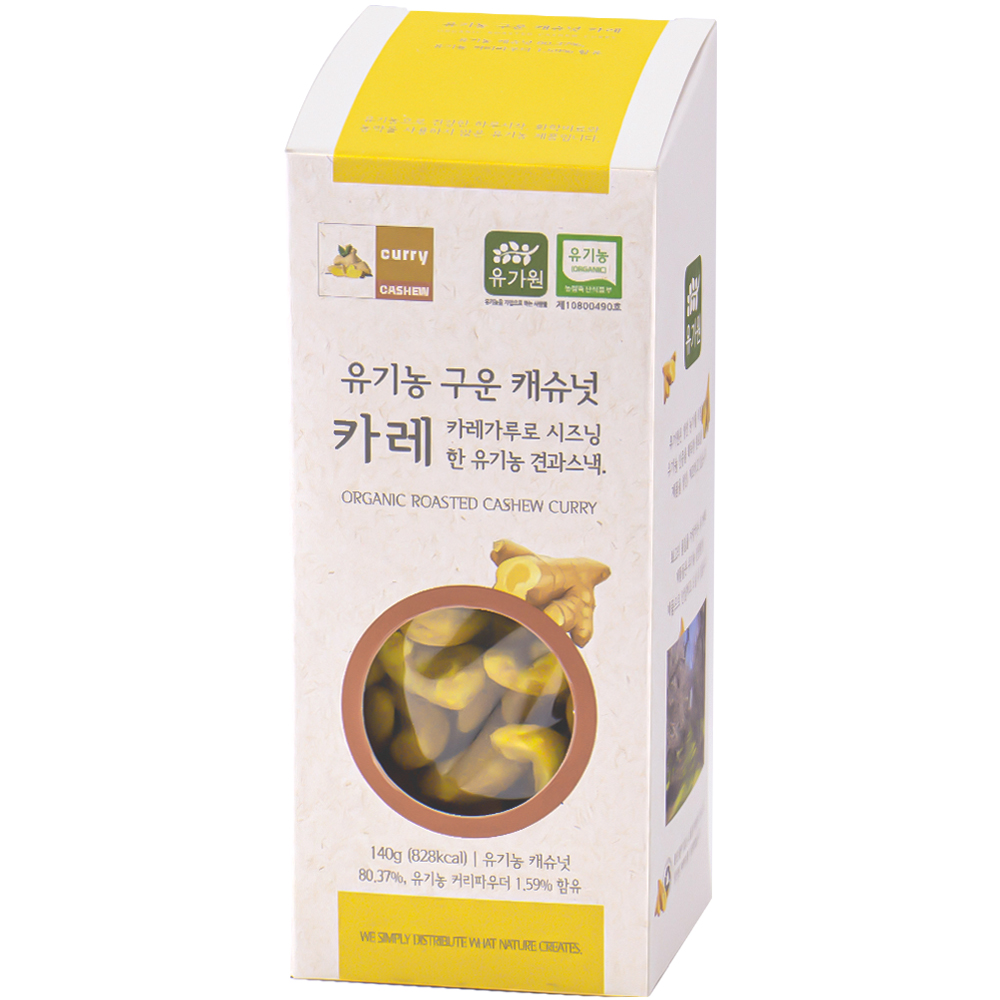 유가원 유기농 구운 캐슈넛 카레 140g