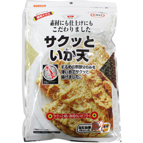마루에스 이카텐 오징어튀김과자 100g