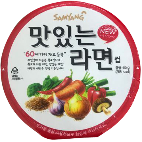 삼양 맛있는라면 컵 65g