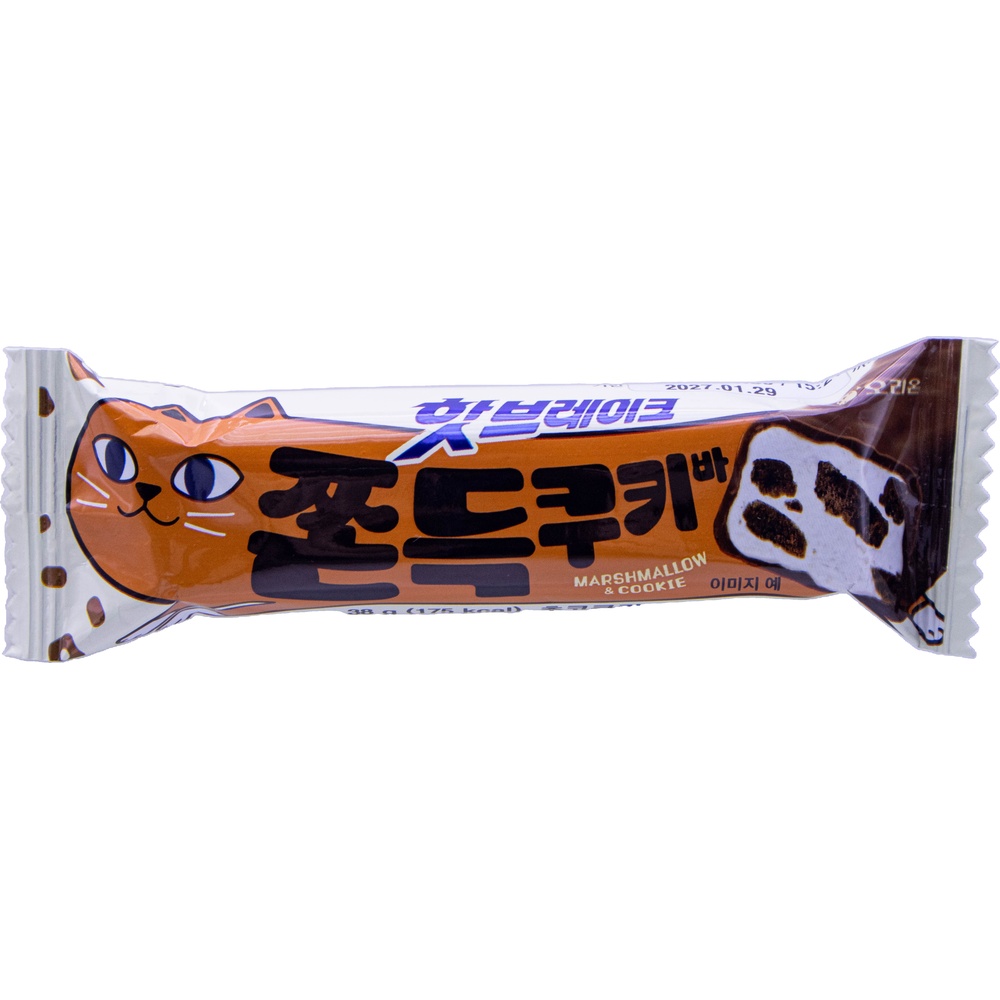 오리온 핫브레이크 쫀득쿠키바 38g