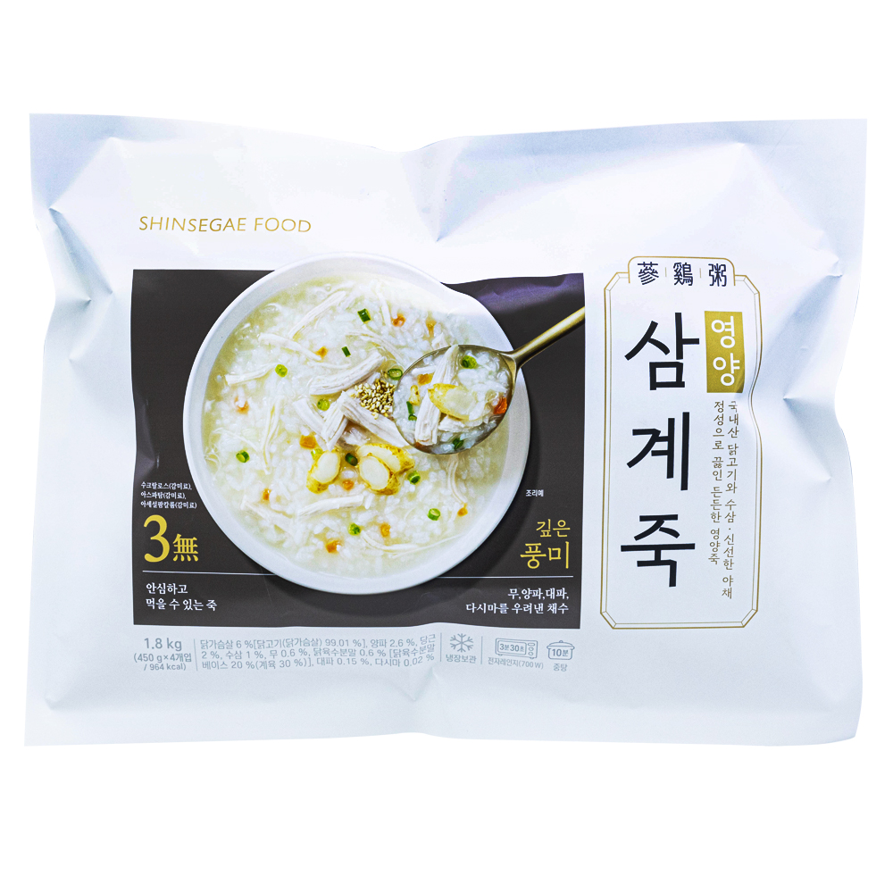 신세계푸드 영양삼계죽 1.8kg