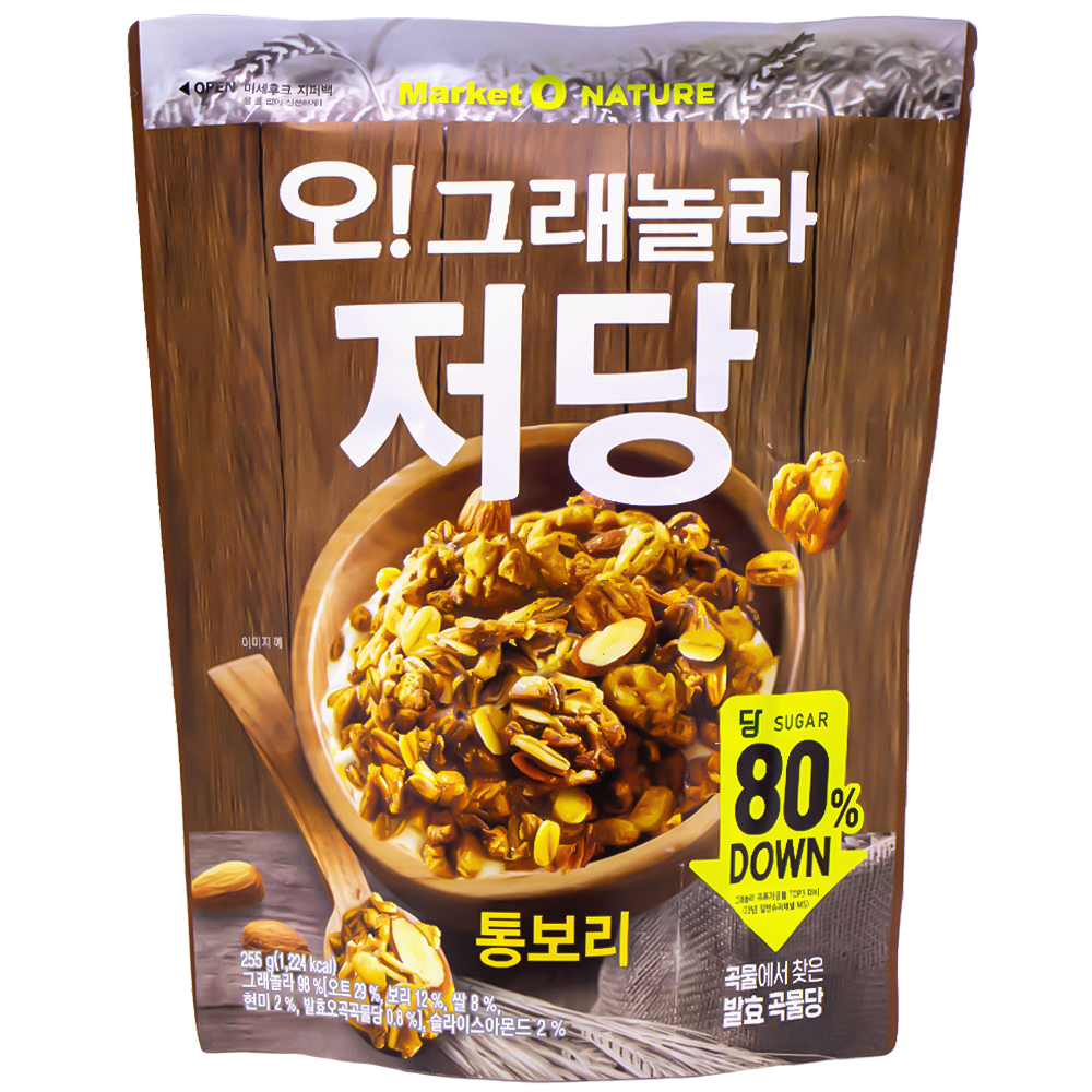 오리온 오 그래놀라 저당 통보리 255g