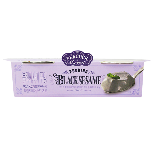 피코크 블랙쎄사미 푸딩 180g