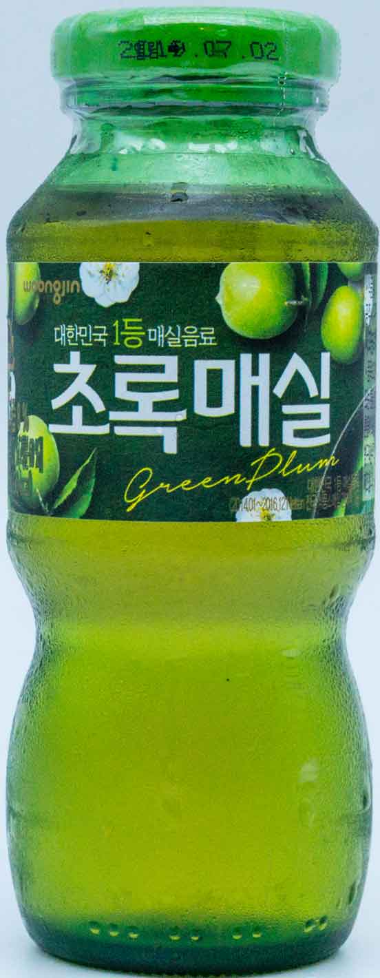 웅진 초록매실 180ml