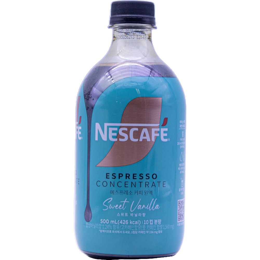 네슬레 네스카페 에스프레소 커피 원액 스위트 바닐라향 500mL