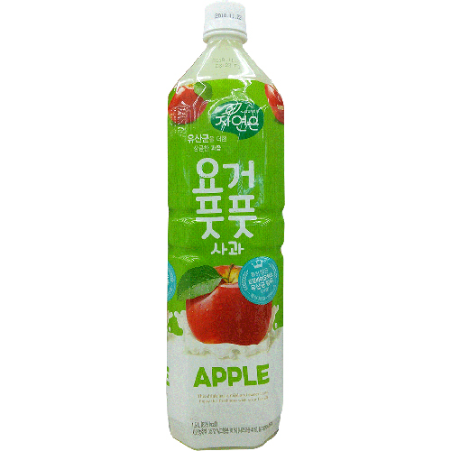 웅진 자연은 요거풋풋 사과 1500ml