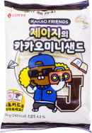 롯데 기린 카카오프렌즈 제이지의 카카오미니샌드 65g
