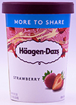 하겐다즈 스트로베리 아이스크림 650mL