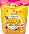농심 켈로그 허니 아몬드 시리얼 550g